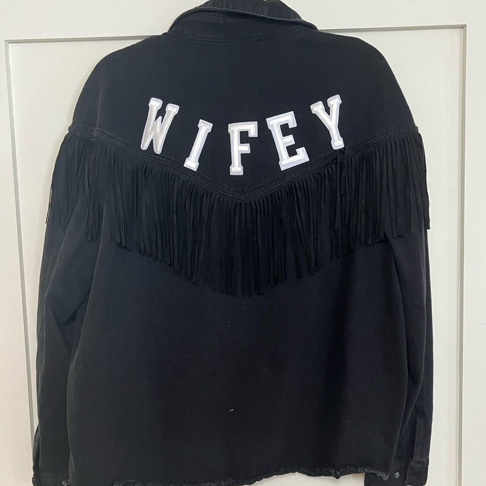 Zara Fringe Shirt Jacket